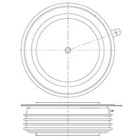 IXYS N2055MC260 SCRs Phase Control Thyristor