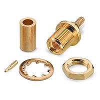 Wurth Elektronik 66026421110420 Panel Receptacles WR-MMCX RG178/RG196 ST BH JACK FLX CBL