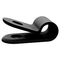 Essentra Components 22CC37C0250B Cable Clamp Cable Clamp, Screw Mount, .250 Hold, .375 Width