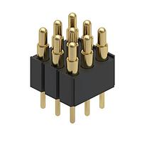 Mill-Max 804-10-009-10-002000 Pin Strip Pin Header 3 Row