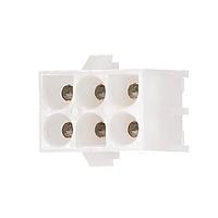 AMP Connectors - TE Connectivity 350989-4 Headers 6P UMNL HDR ASSY