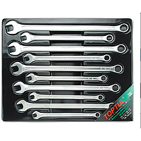 TOPTUL GAAF1008 15° Offset Extra Long Combination Wrench Set (10 pcs)