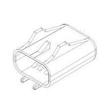 Aptiv 13736243 Accessories COVER FOR FUSE BLOCK BLACK