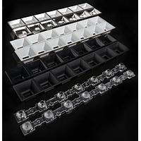 Ledil C17389_DAISY-7X1-M Linear Lens Linear lens rectang 7 Pos 19.0x259.0mm