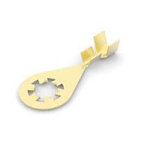 AMP Connectors - TE Connectivity 444026-1 Ring RING TONGUE ANTI ROTATIONAL 1-5 MM2 BR