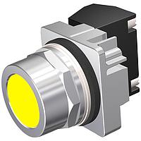 SIEMENS 52PM8A4K Flush PUSHBUTTON,MOM,YLW,FLUSH,2POS,1NO