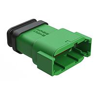 Amphenol SINE Systems ATM04-12PC-SR1GN Connectors 12 Pin Rec Pos C w/Strn Rlf