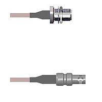 Amphenol Custom Cable Q-1T00Q0005024i RF Cable Assemblies N-SJB/HDBNC-SJ G316 24I
