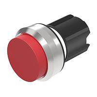 EAO 45-2131.3220.000 Switch Actuators Pushbutton actuator red lens level raised above bezel momentary front metal housing plastic
