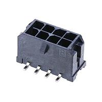 Molex 218216-0630 Headers Micro-Fit+ Vert Header SMT 3mm Pitch Dual Row 6 Ckts (Sn) Plating Glow-Wire  Press Clip Blk Reel