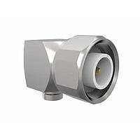 Amphenol Times Microwave Systems TC-250-4195M-RA-LP RF Connectors / Coaxial Connectors 4.1/9.5 mini DIN Male, right angle, solder-on-pin, induction-solder (not field installable), bulk pack