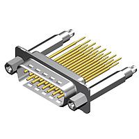 Molex / FCT 173109-1503 D-Sub Connectors - Standard Density FCT DSUB STR PC PLG 37 PN W/SNAPIN