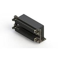 EDAC 662-037-664-056 Dual Port D-Sub Connectors Right-angle Dual Port D-Sub Connector
