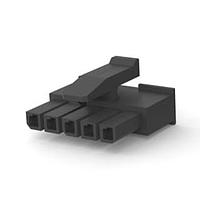 AMP Connectors - TE Connectivity 1445022-5 Receptacle Housings RECPT SINGLE ROW 5P