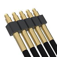 Mill-Max 867-22-005-70-501011 Spring-Loaded Spring-Loaded Crimped Wire Cable Assembly; Single Row, 5 Pin, 24AWG