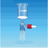 SciLab SL.Fun2091 PYREX Vacuum adapter Filter Funnel (30ml, P2, 24/40)