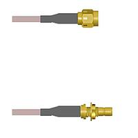 Amphenol Custom Cable Q-3B03M0005011i RF Cable Assemblies SMA-SP/SMB-SJB G316 11I