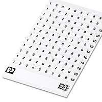 PHOENIX CONTACT 0805409 Label Sheets SK 5/3,8:UNBEDRUCKT