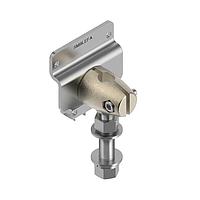 Banner Engineering SMBLEFAM13 Sensor Hardware Bracket: LE Series Swivel Plate Bracket; 12 gauge Stainless Steel; 0.5 in x 6 in Stainless Steel Rod