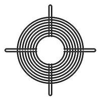 Sanyo Denki 109-1052 Guard 150mm Square Fan Finger Guard, Outlet, Silver