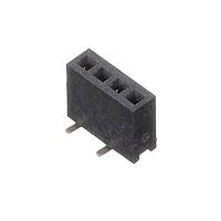 GCT (Global Connector Technology) BD075-04-A-1-L-D Board to Board & Mezzanine Connectors 4w, 1.27mm Pitch Socket, SIL, SMT, T/Ent, B1, GF, Tube