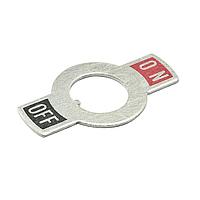 NKK Switches AT210 Plate ON-OFF I.D. PLATE