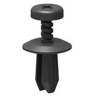 Essentra Components USR-1131 Snap Rivet Snap Rivet,Un-Screw,Blk,.158-.276 in