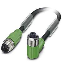 PHOENIX CONTACT 1500978 Sensor Cables / Actuator Cables SAC-4P-M12MS/0.6- PUR/M12FR SH