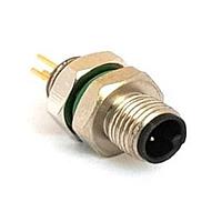 Bulgin PXMBNI05FPM03APC Straight M5 Series Male Front Panel Mount Conn