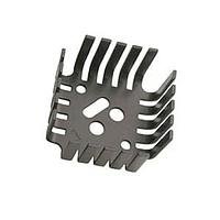 Aavid 552844B00000G Component Square Basket Heat Sink for TO-220, Horizontal, Black, 45.21x45.21x18.29mm