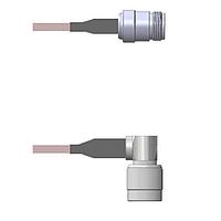 Amphenol Custom Cable Q-2404X000H072i RF Cable Assemblies N-SJ/TNC-RP G142 72I