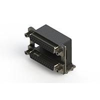 EDAC 662-025-264-049 Dual Port D-Sub Connectors Right-angle Dual Port D-Sub Connector