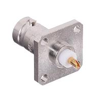 Radiall R141407000W Panel Receptacles BNC / SQUARE FLANGE JACK RECEPTACLE WITH SOLDER POT CONTACT