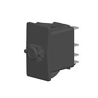 Carling Technologies VAD2U66B-00000-000 Switch Hardware 2-pole, ON - None - OFF, 20A 12VDC not HP rated, Illuminated, Sealed V-Series Switch Only, .250 Tab (Q.C.), 10 Terminal base and No Actuator