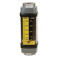 OMEGA FL-7330ABR Economical In-Line Variable Area Flow Meters (30 GPM, 3/4 in, NPT Female)