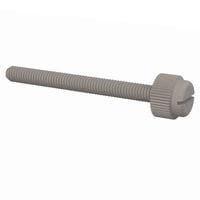 Essentra Components 50M040070T040 Slotted Thumb Slotted Thumb Screw, M4 X .7 Thread, 40mm Lg