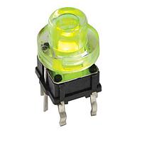 E-Switch TL1265RGQTCLR Tactile Switches illuminated tactile SPST-NO 0.05A 12V