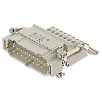 HARTING 09330164639 Inserts MALE INSERT 16 POLES+PE