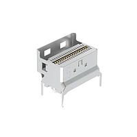 Amphenol Commercial Products U10E038250W I/O Connectors SlimSAS X4 Vertical Low profile, 30U" Gold plating, Latch pin length=3.0mm, 24G, T&R packing, White color