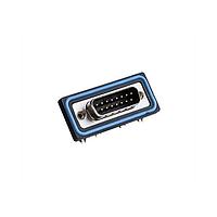 Amphenol LTW SDB-15PMMP-SR8001 D-Sub Connectors - Standard Density D-Sub, Standard, Metal, 5A, 15 pins, Male Connector, Male Contact, Right Angle Without Board Lock, Screw Thread, PCB 90 , Receptacle, IP68