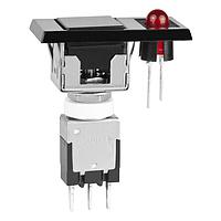 NKK Switches EB2011P-A-J42AC Standard Switches SPDT ON-(ON) BLK/BLK