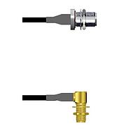 Amphenol Custom Cable Q-1T02P0003018i RF Cable Assemblies N-SJB/SMA-RJB G174 18I