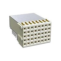 Amphenol FCI HM2R78PA5108N9LF Type B8 B8 Series, R/A Rcpt Shld w/2 Coding Ribs