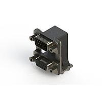 EDAC 663-009-664-049 Dual Port D-Sub Connectors Right-angle Dual Port D-Sub Connector