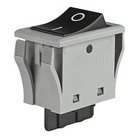 NKK Switches JWM11RA2H Rocker Switches SPST TV5 RTD BLK CAP GRAY BODY VERT "O -"
