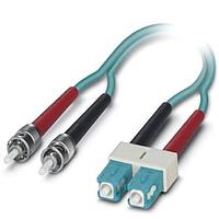 PHOENIX CONTACT 1409821 Fiber Optic Cable Assemblies FOC-ST:A-SC:A-GZ02/1