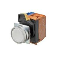 Omron Automation and Safety A22NL-MNA-TAA-G102-AC Safety Switches Assm Flt BM Bzl Blue 1 NO/NC