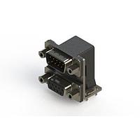 EDAC 663-009-364-036 Dual Port D-Sub Connectors Right-angle Dual Port D-Sub Connector