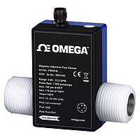 OMEGA FMG925B-SS-VO-NPT OEM Lightweight and Compact Design Electromagnetic Flow Meter (± 0.7 %, 140 °F, 66 GPM, 1 1/4 in, NPT Male, ABS, 12 to 24 Vdc, M12 4 pin Female)