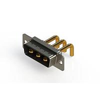 EDAC 629-3W3-250-2T1 Mixed Contact D-Sub Connectors Right-angle Power Combo D-Sub Connector